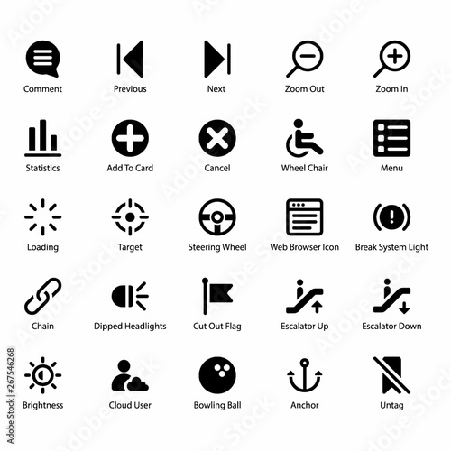 Pack Of Ui Icons