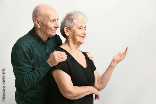 Portrait of senior couple o...