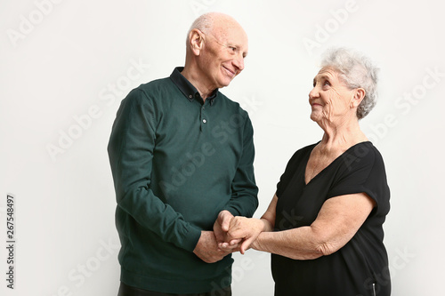 Portrait of senior couple o...