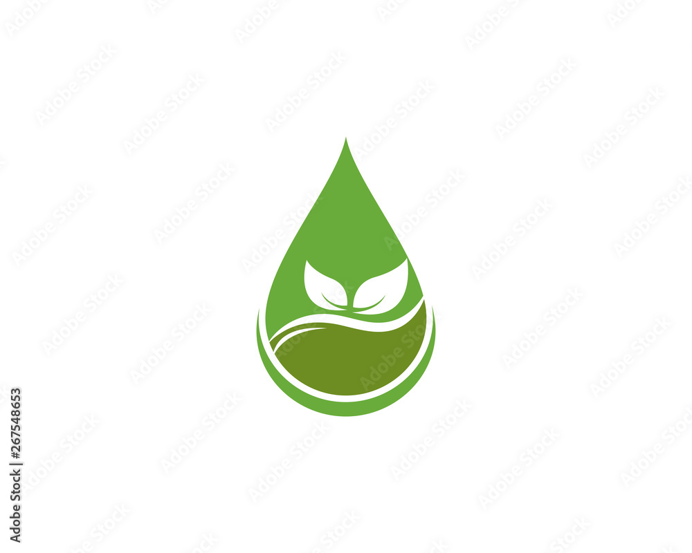 water drop Logo Template vector illustration design water drop Logo Template vector illustration design