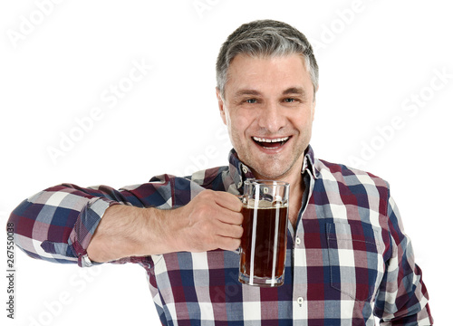 Portrait of happy mature ma...