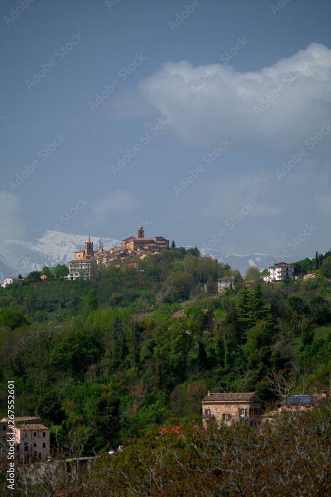 panoramic view of old town,italy,europe,landscape,mountain, travel,medieval,panorama, view,tourism, historic 
