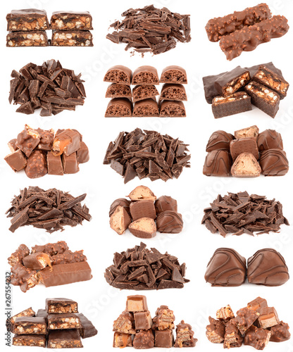 collection of chocolate