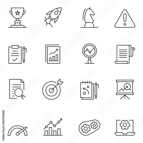 Assessment Icon Set