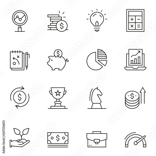 Cash Flow Icon Set