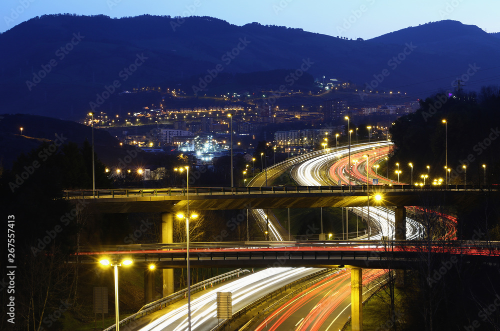 Fototapeta premium city at night