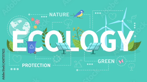 Ecology and green energy concept. Idea of alternative resources