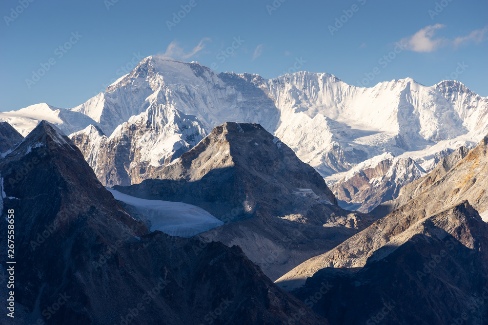 Cho Oyu mountain peak, sixth highest peak in the world, Himalayas mountain range, Nepal