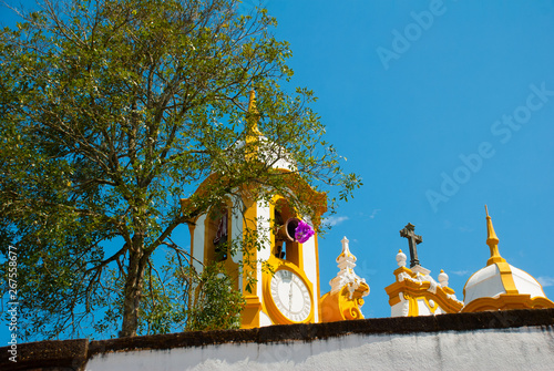 Tiradentes, Brazil: The Igreja Matriz de Santo Antonio is the oldest and main Catholic temple in Tiradentes. photo