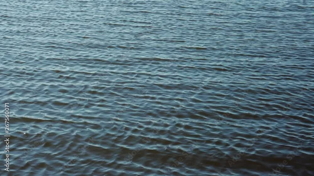 river surface with small waves river surface with small waves
