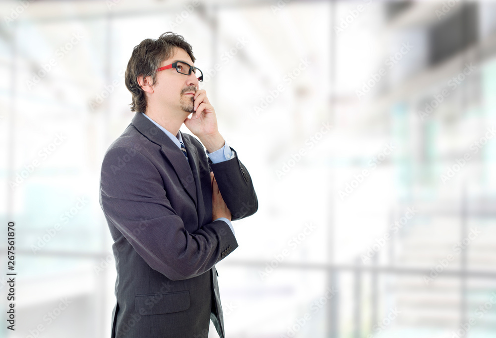 businessman thinking businessman thinking