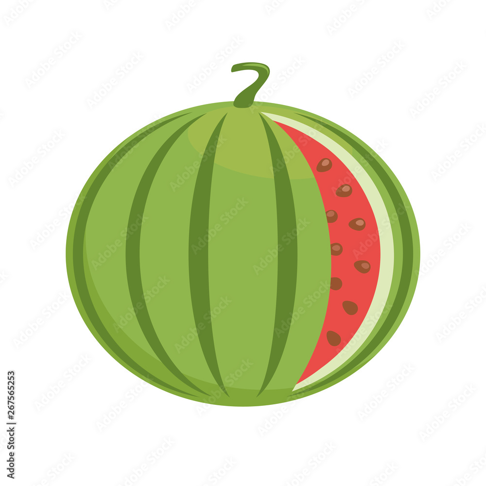 Watermelon flat icon 2 Watermelon flat icon 2