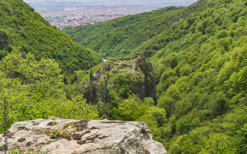 View on medieval fortress called 