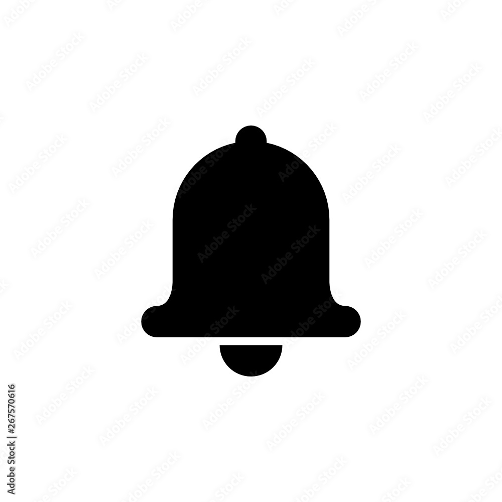 Bell vector icon. This icon use for admin panels, website, interfaces, mobile apps Bell vector icon. This icon use for admin panels, website, interfaces, mobile apps