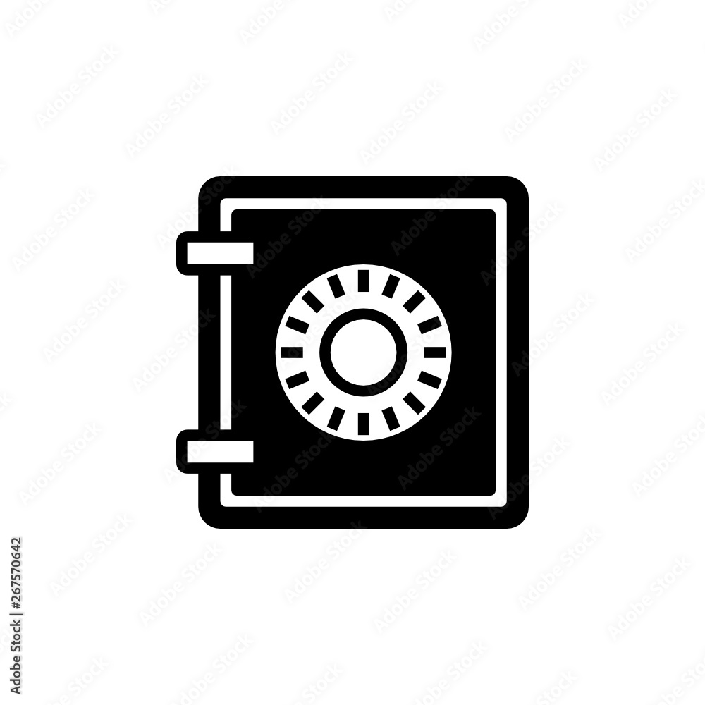 Safe vector icon. This icon use for admin panels, website, interfaces, mobile apps Safe vector icon. This icon use for admin panels, website, interfaces, mobile apps