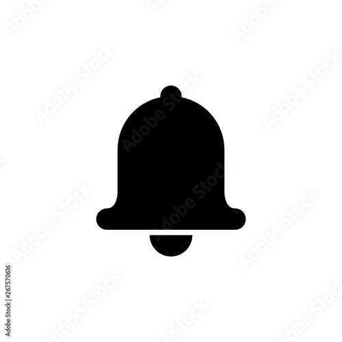 Bell vector icon. This icon use for admin panels, website, interfaces, mobile apps