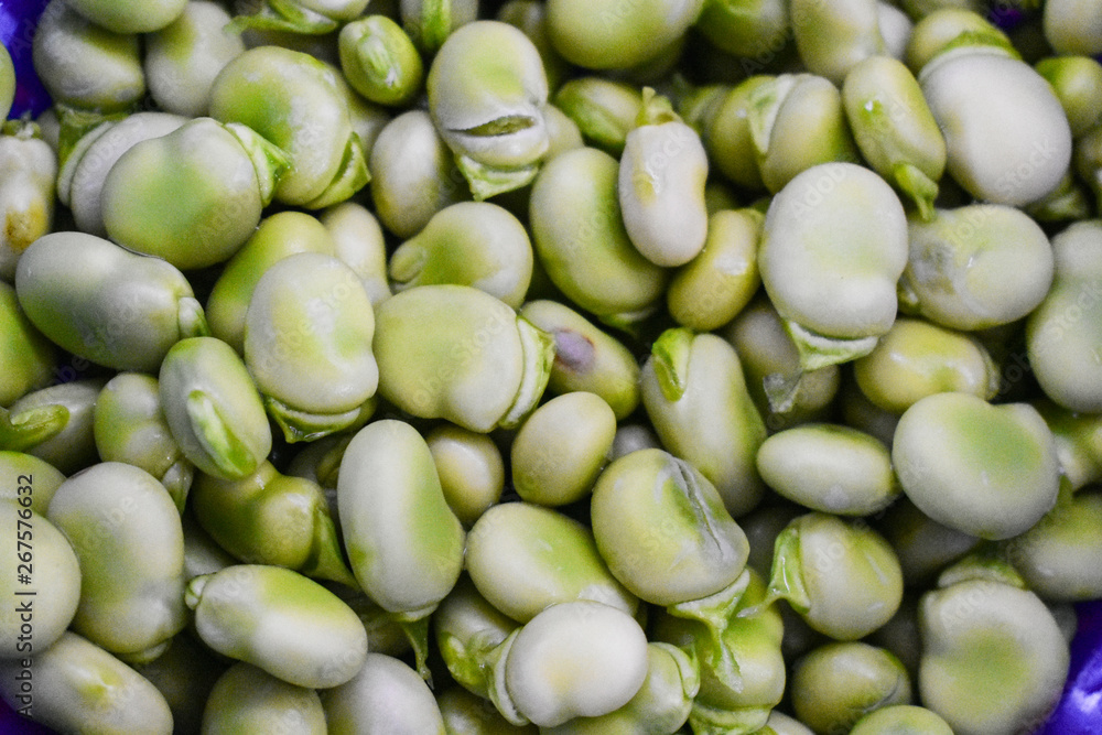 broad bean, natural and healthy food broad bean, natural and healthy food