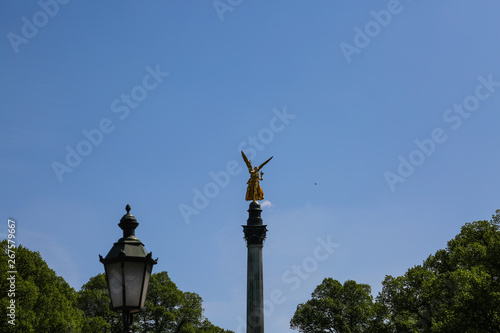 Angel of Peace seen from the Luitpold Bridge photo