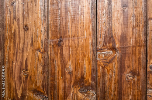 weathered brown wooden wall