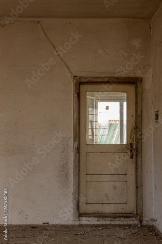 old door in building