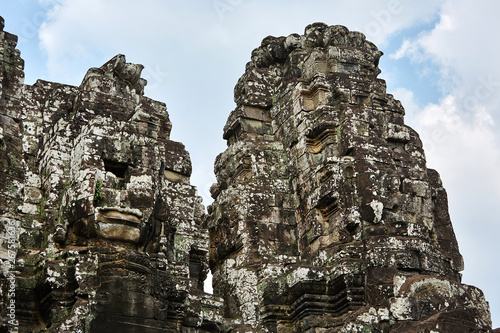 Bayon ruins in Cambodia. © photo_HYANG