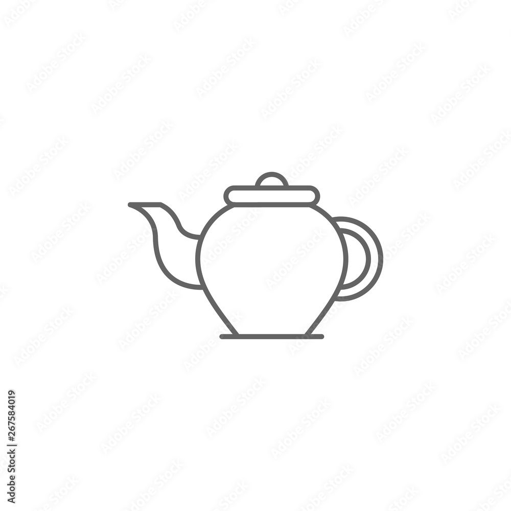 Teapot, Holland icon. Element of Holland icon. Thin line icon for website design and development, app development. Premium icon Teapot, Holland icon. Element of Holland icon. Thin line icon for website design and development, app development. Premium icon
