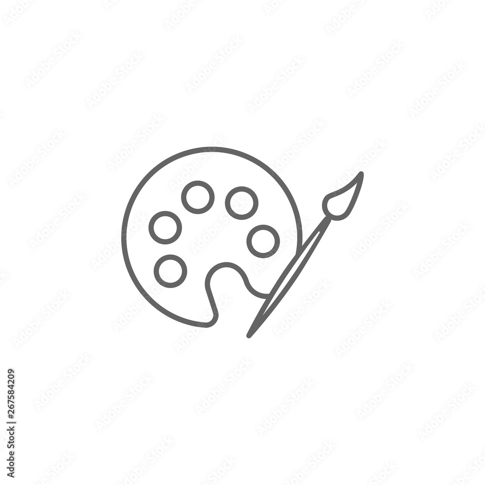 Art, brush, Holland icon. Element of Holland icon. Thin line icon for website design and development, app development. Premium icon Art, brush, Holland icon. Element of Holland icon. Thin line icon for website design and development, app development. Premium icon