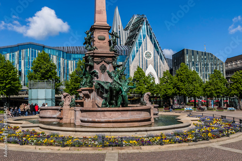 Leipzig Sachsen Augustusplatz 