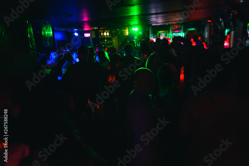 people dancing in nightclub