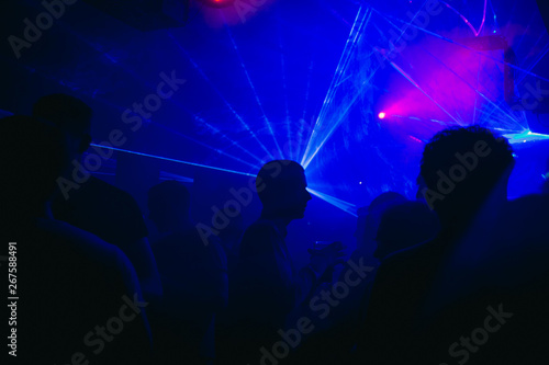 nightclub silhouette © Jason