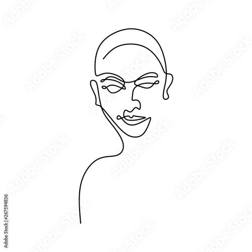 Human face continuous minim...