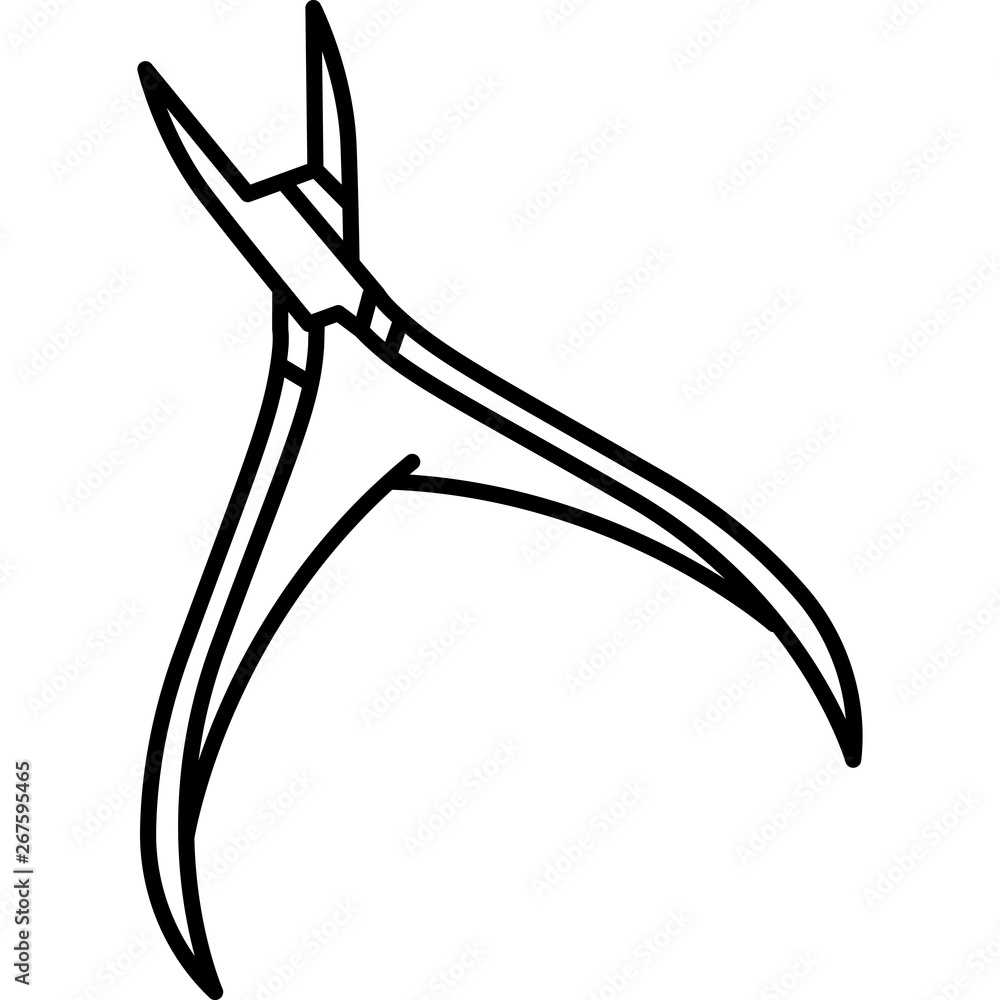 Nail Clipper Icon Vector Nail Clipper Icon Vector