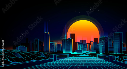 night city landscape