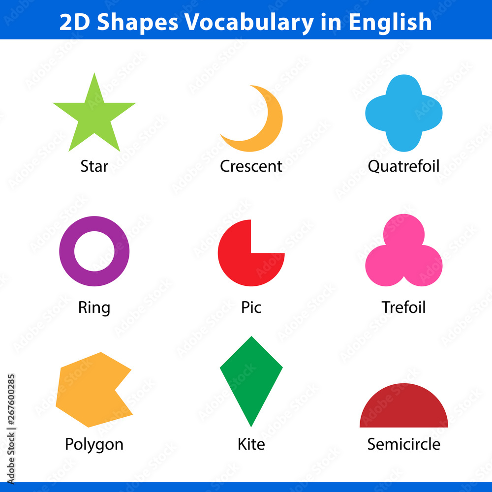 LEARN THE SHAPES: Aprenda as formas em inglês 