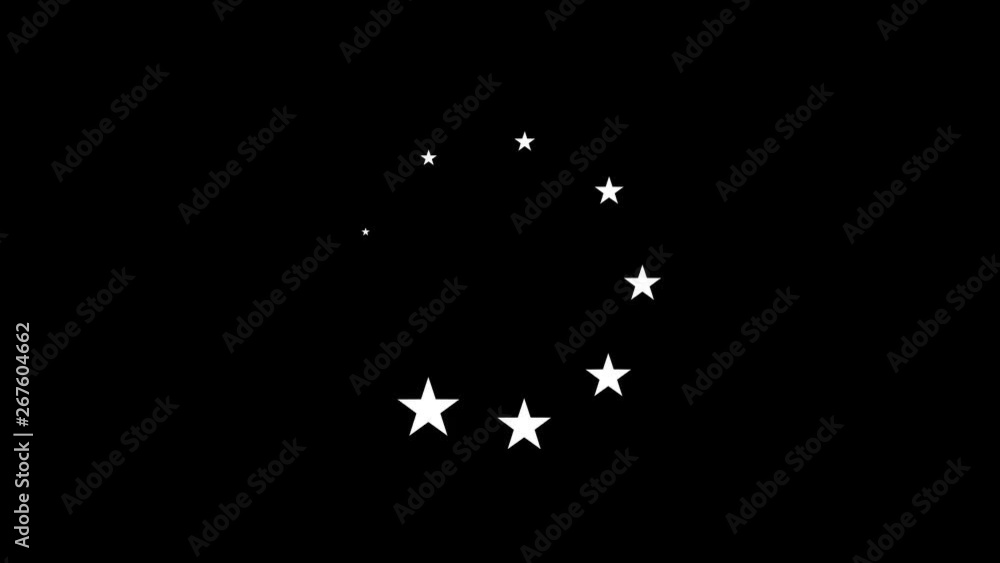 Black And White Flat Design Preloader Loop/ 4k animation of a flat design minimal download and wait icon with shapes spinning Black And White Flat Design Preloader Loop/ 4k animation of a flat design minimal download and wait icon with shapes spinning