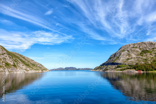 Fjordlandschaft im Norden von Norwegen