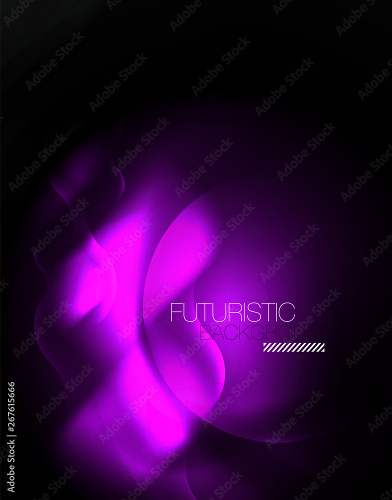 Shiny neon geometric waves template Shiny neon geometric waves template