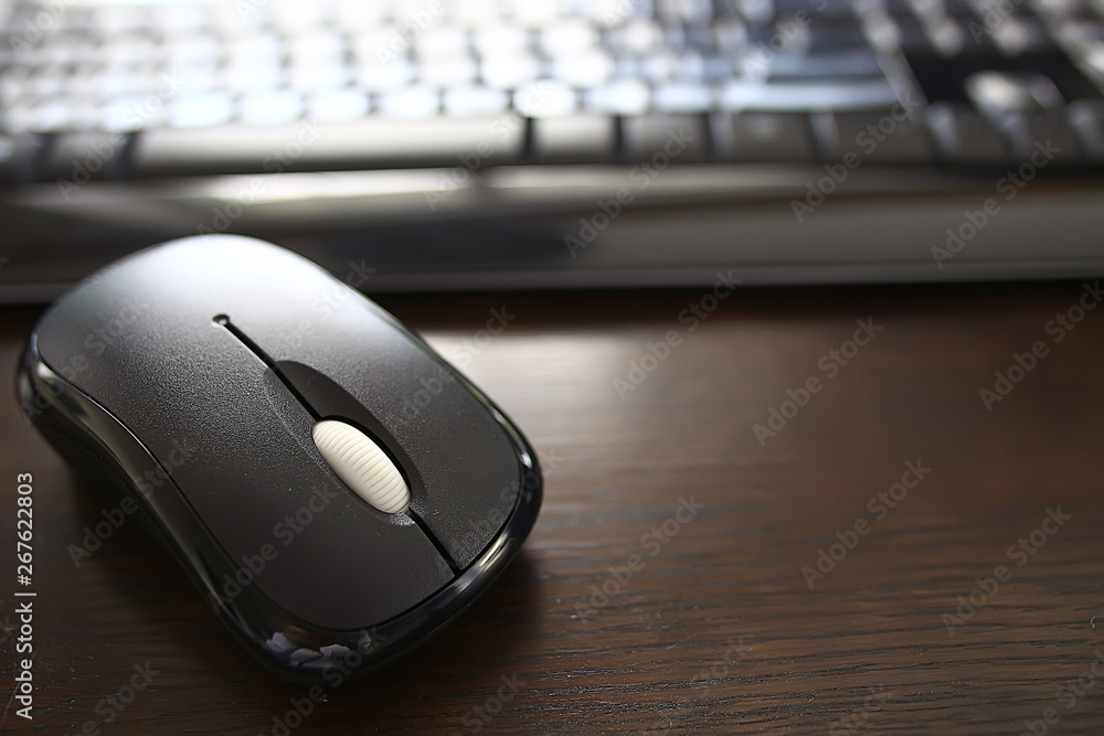computer mouse keyboard / concept business work computer mouse keyboard / concept business work