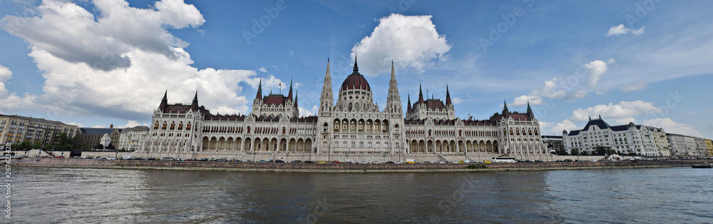 Hungarian Parliament Panorama