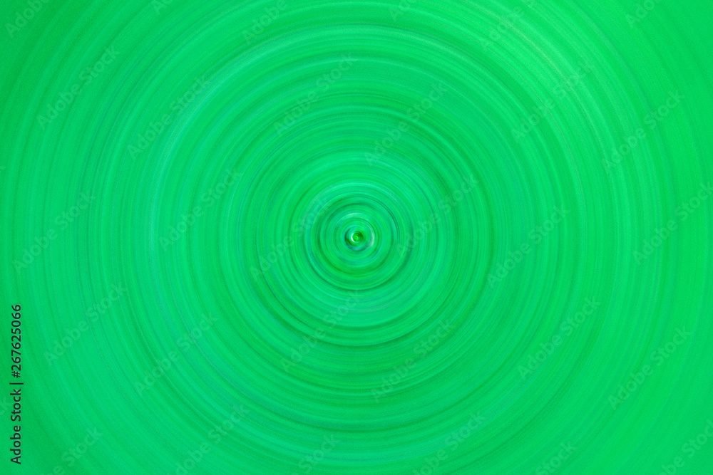 Circle green blur graphic effects background.