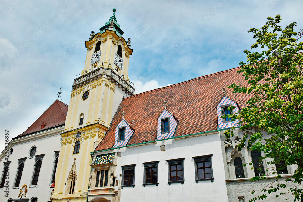 Bratislava Old Town Square Building