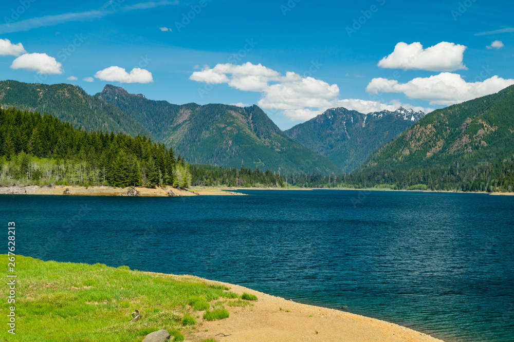 Wynoochee Lake in the Olympic National Park