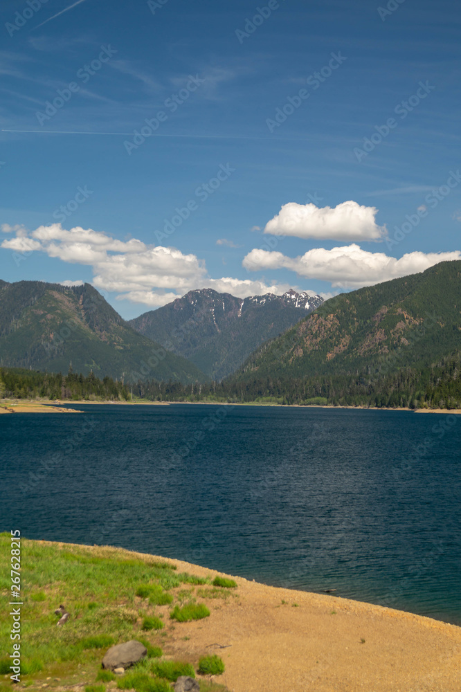 Wynoochee Lake in the Olympic National Park