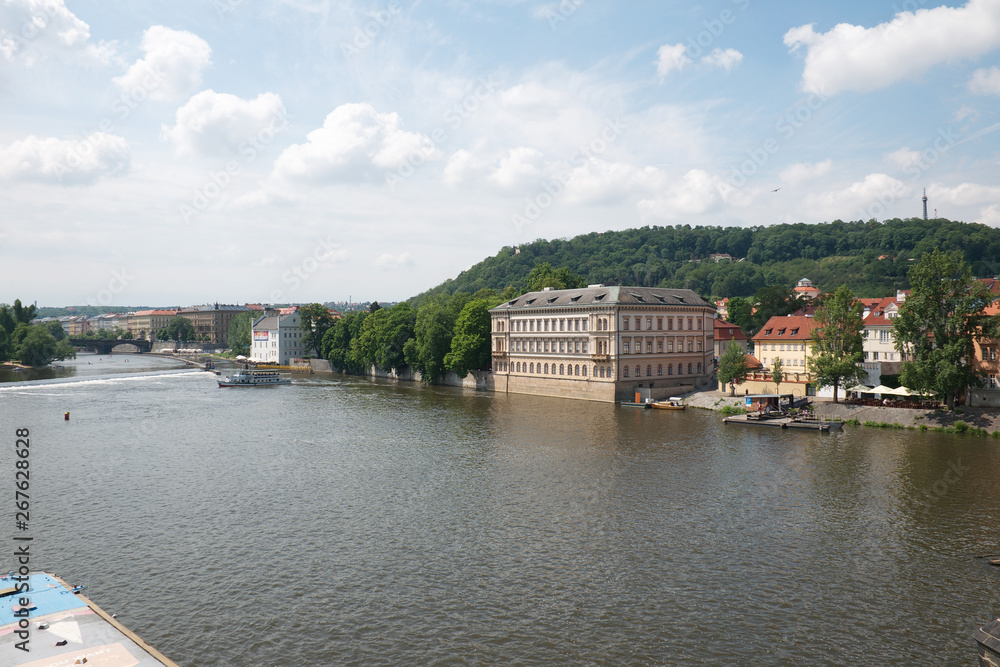 Prague Danube River