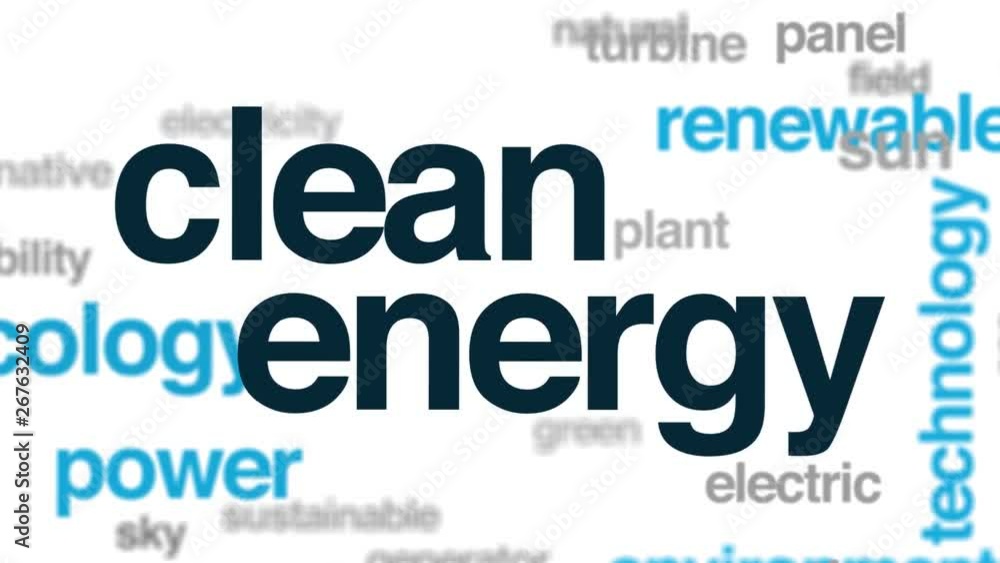 Clean energy animated word cloud. Kinetic typography. Clean energy animated word cloud. Kinetic typography.