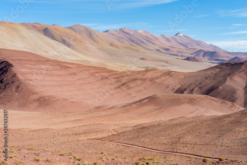The Argentinian Altiplano along Route 27 between Pocitos and Tolar Grande photo