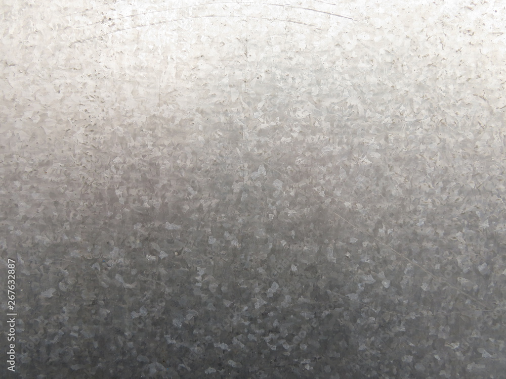 Obraz premium light gray background color - galvanized sheet structure