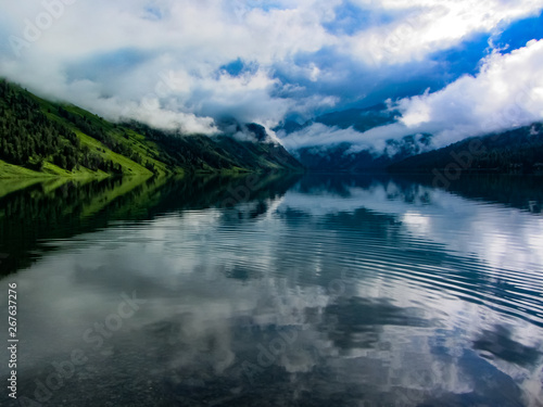 lake in mountains