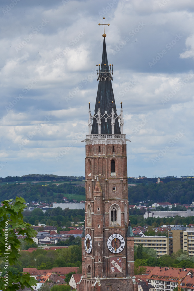 Turm der Martinskirche Landshut