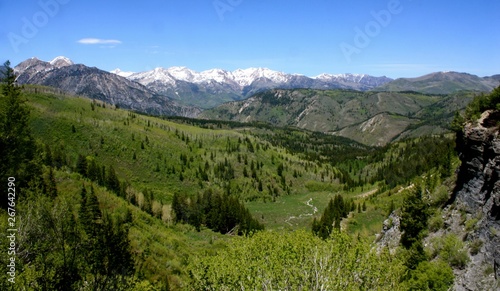 Hiking in the Wasatch Mountains of Utah